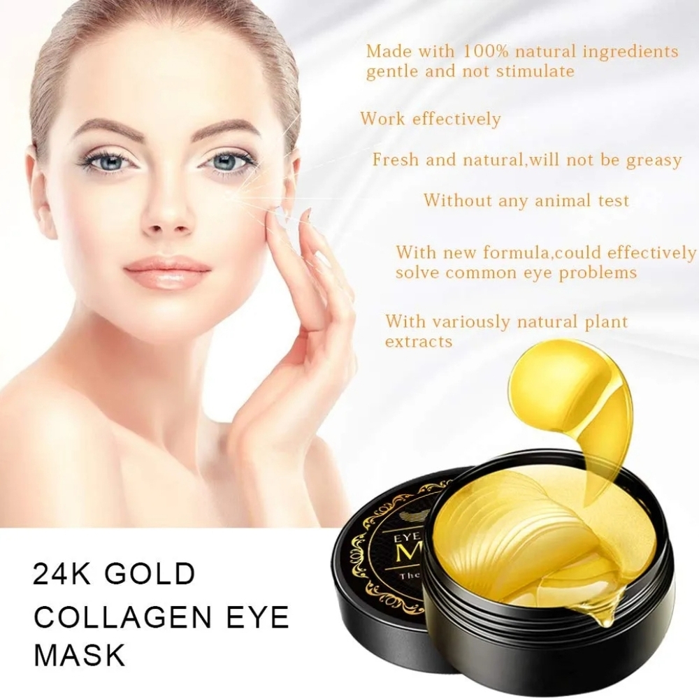24K Gold Eye Treatment Mask - Picture 3 of 6